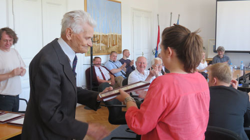 Priznanje Udruge antifašista Domu