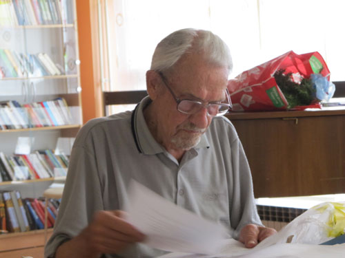 Susret sa znancem – Koprivničancem Zvonimirom Tomcem