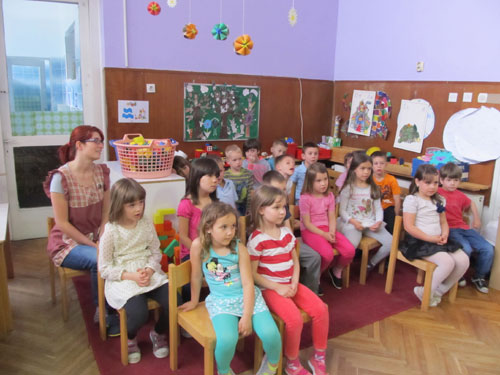 Igrokaz Mjesečeva princeza u vrtiću Tratinčica