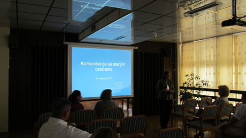 Komunikacija sa starijim osobama-predavanje soc.službe