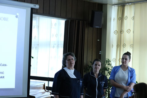Predavanje medicinske službe za korisnike