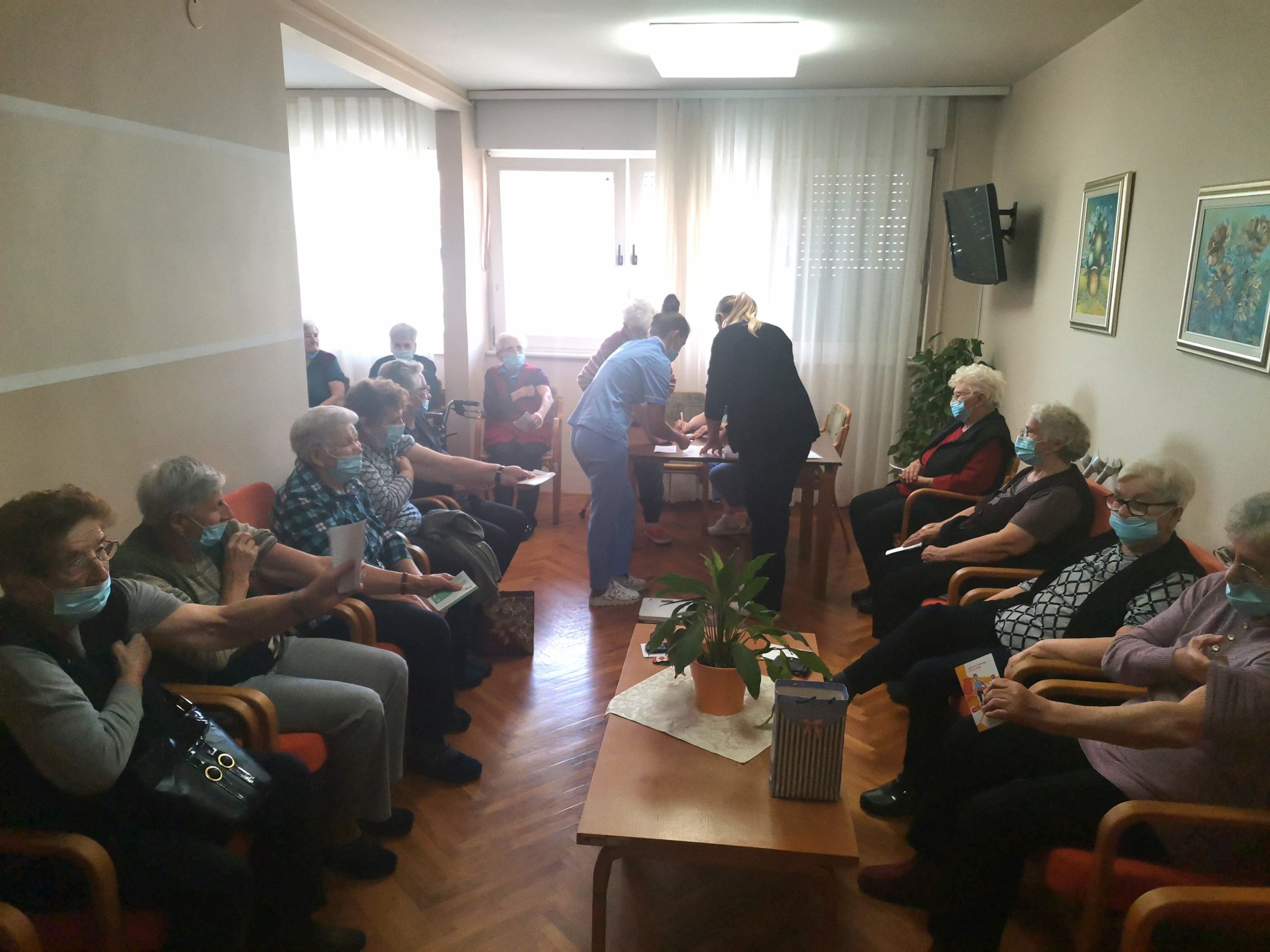 Mjerenje tjelesne težine i krvnog tlaka