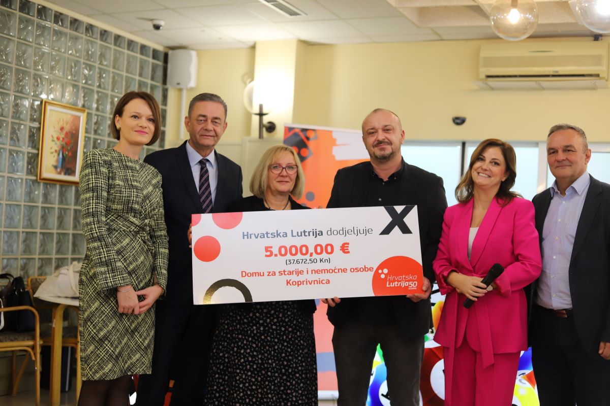 Hrvatska Lutrija organizirala Bingo Tombolu u Domu
